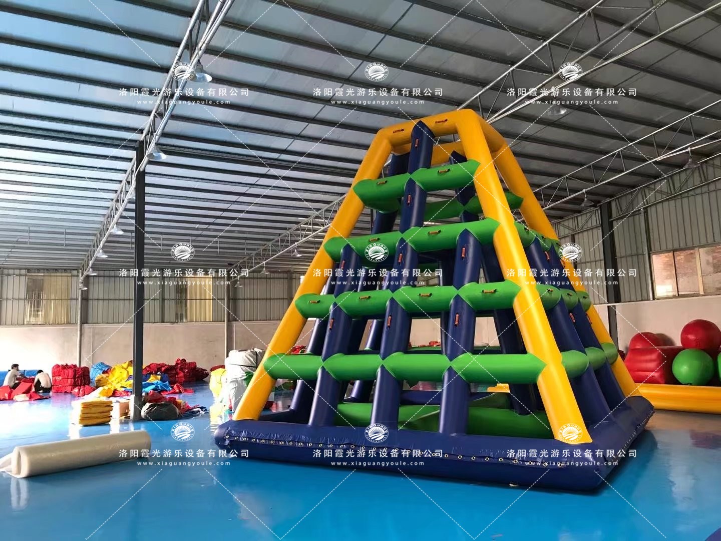 明溪水上闯关设备