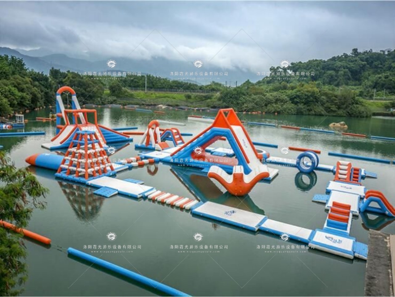 明溪水上闯关乐园